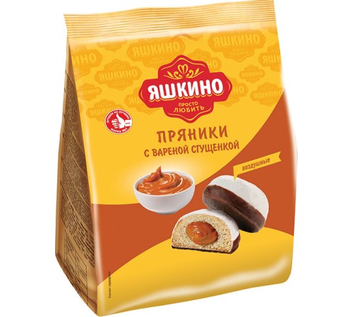 Пряники Яшкино с Варен.сгущенкой 350г*8