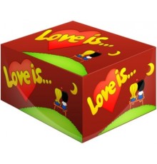 Лав из жевательная резинка 4,2гр.*100*(20бл) Вишня/Лимон