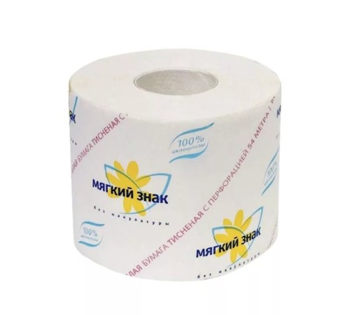 Туалетная Бумага"Мягкий знак" 1*72 рул.