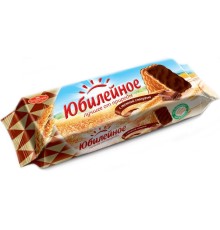 Юбилейное  печенье 116г*60  С темной глазурью