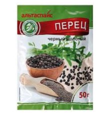 Перец черный молотый АльтаСпайс 50г*30
