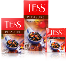 Тесс Чай  25пак.*1,5г*(10) Плэжа черный/яблоко/шиповник