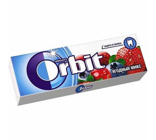 Орбит  жевательная резинка 13,6гх30шт*(20бл) Ягодный  микс