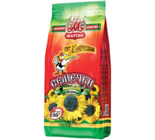 Семечки От Мартина Отборные 100г*50/Красная коробка/
