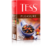 Тесс Чай 100г*15 Плэжа черный/яблоко/шиповник - листовой