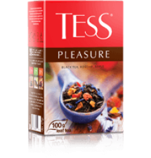 Тесс Чай 100г*15 Плэжа черный/яблоко/шиповник - листовой
