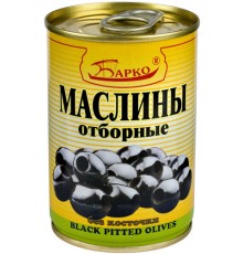 Маслины "Барко" 280г/300мл*12 Без косточек