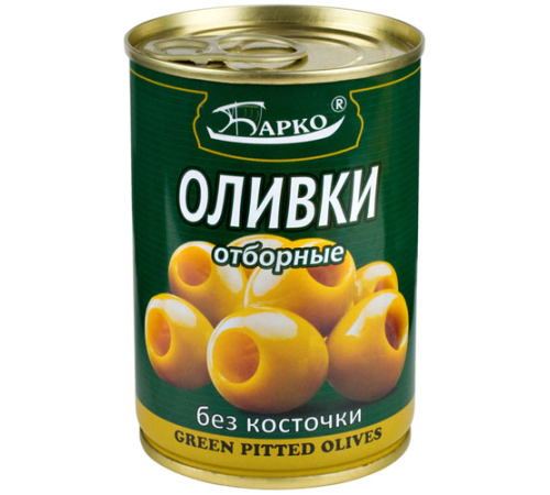 Оливки "Барко" б/к 280г/300мл*12 ж/б