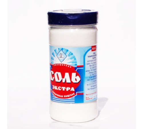 Соль "ЭКСТРА" ПЭТ 500 гр*10 баночка