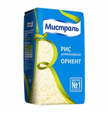 Рис длинный"Мистраль"Ориент 900г*12