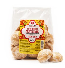 Пряники Мятные 400г*14 (ИП"Демичев")