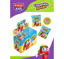 Сахарное драже Канди Клаб  6гр*30*(18бл) Костяшка Кисляшка