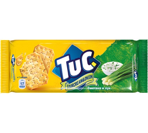 Крекер"ТУК"100г*24 Сметана/Лук