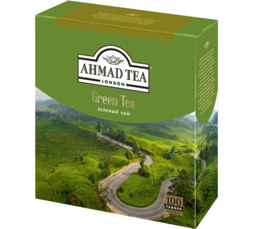 Ахмад 100 пак*(8) Зеленый чай