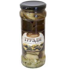 Грибные грузди маринованные"Барко" 314мл*12 ст/банке