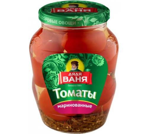 Томаты Дядя Ваня 680 гр*8 Маринованные