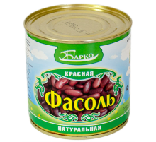 Фасоль красная натуральная ГОСТ "Барко"ж/б 400г/(425мл)*12