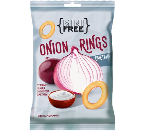 Чипсы"Мini Free" Сметана 45г*24