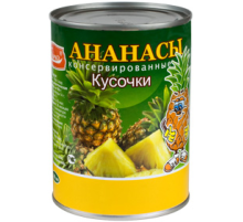 Ананасы кусочки Барко 850гр*24