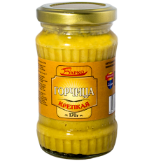 Горчица крепкая "Барко" стекло 170гр*10