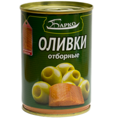 Оливки с лососем "Барко" 280г/300мл*12