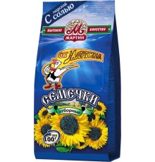 Семечки От Мартина С морской солью 100г*50 /Синяя коробка/