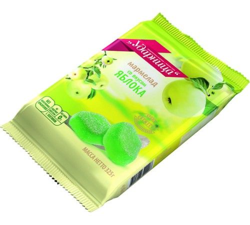 Мармелад"Ударница"325г*12 Яблоко