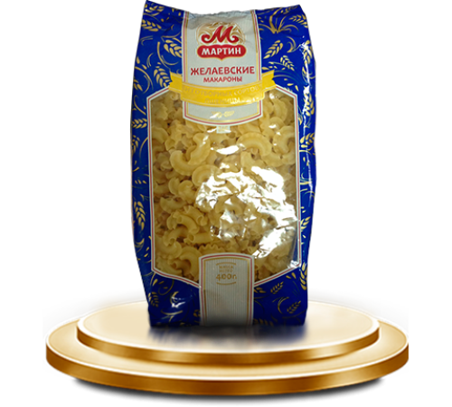 Макаронные изделия Мартин 400г*20 Гребешки