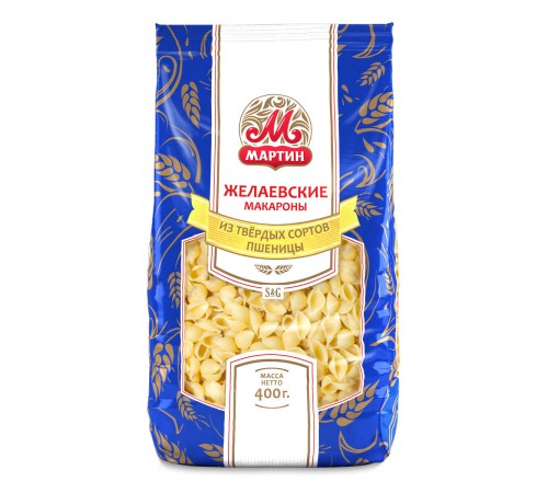 Макаронные изделия Мартин 400г*20 Ракушки
