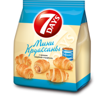 Мини-Круассаны 7-DAYS 265г*10 Варёная сгущёнка