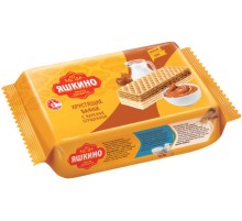 Вафли Яшкино 200г*24 С вар. сгущенкой