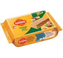 Вафли Яшкино 200г*24 Ореховые