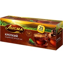 Лисма чай Крепкий  25 пак*2 г*(18) Индия