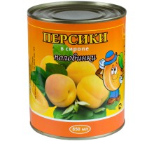 Персики "Барко" 850мл*12