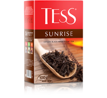 Тесс Чай 100г*15 Санрайз чёрный/цейлонский - крупнолистовой