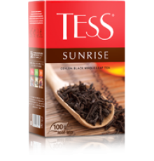 Тесс Чай 100г*15 Санрайз чёрный/цейлонский - крупнолистовой