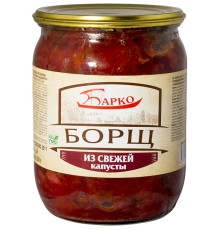 Борщ из свежей капусты"Барко"ТУ 500г*8