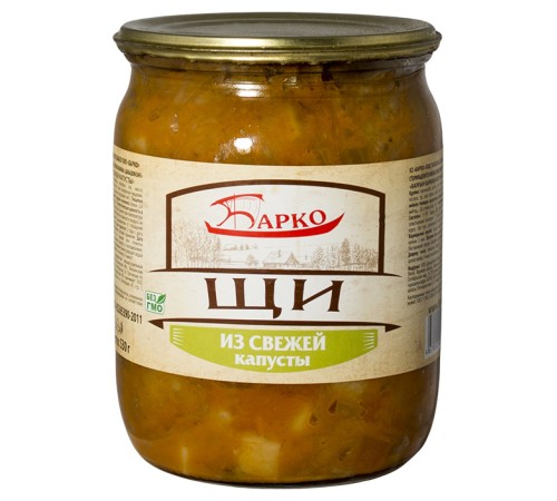 Щи из свежей капусты"Барко"ТУ 500г*8