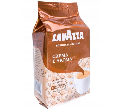 Лавацца  кофе зерно в/у 1000г*6 Crema E Aroma (коричневая)