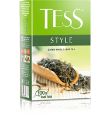 Тесс Чай 100г*14 Стайл зеленый/китайский - листовой