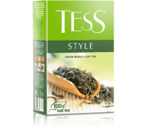 Тесс Чай 100г*14 Стайл зеленый/китайский - листовой