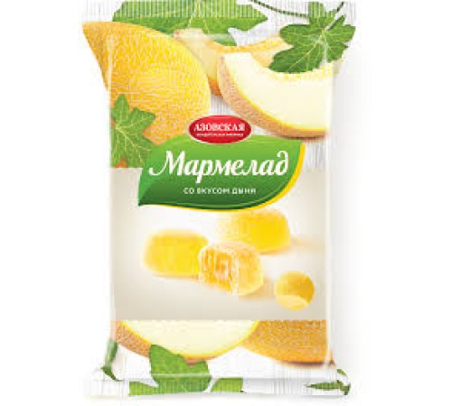 Мармелад "Азов" желейный со вкусом Дыни  300гр*12