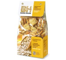 Итальянские хлебцы Baker House с Семенами подсолнечника,олив.маслом и морской солью 250г*7
