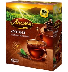 Лисма чай Крепкий 100 пак*2г*(6) Индия