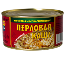 Каша Перловая со свининой "Барко" 325г*36