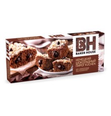 Пирог Baker House Немецкий KUCHEN  350г*8 Шоколад