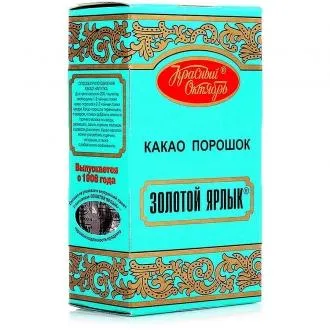 Золотой Ярлык какао порошок 100г*18 оптом в Москве от производителя ...
