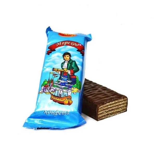 Вафельные конфеты мореход