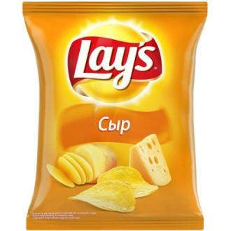 Лейс  150 г*18 чипсы Сыр