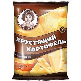 Хрустящий Картофель чипсы  'Девочка ' 70...